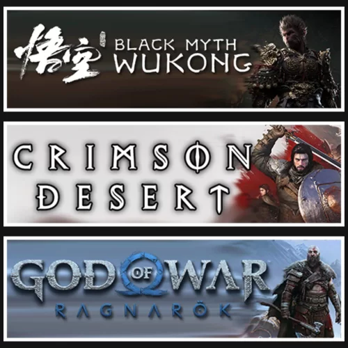 Wukong +Crimson Desert +Ragnarök